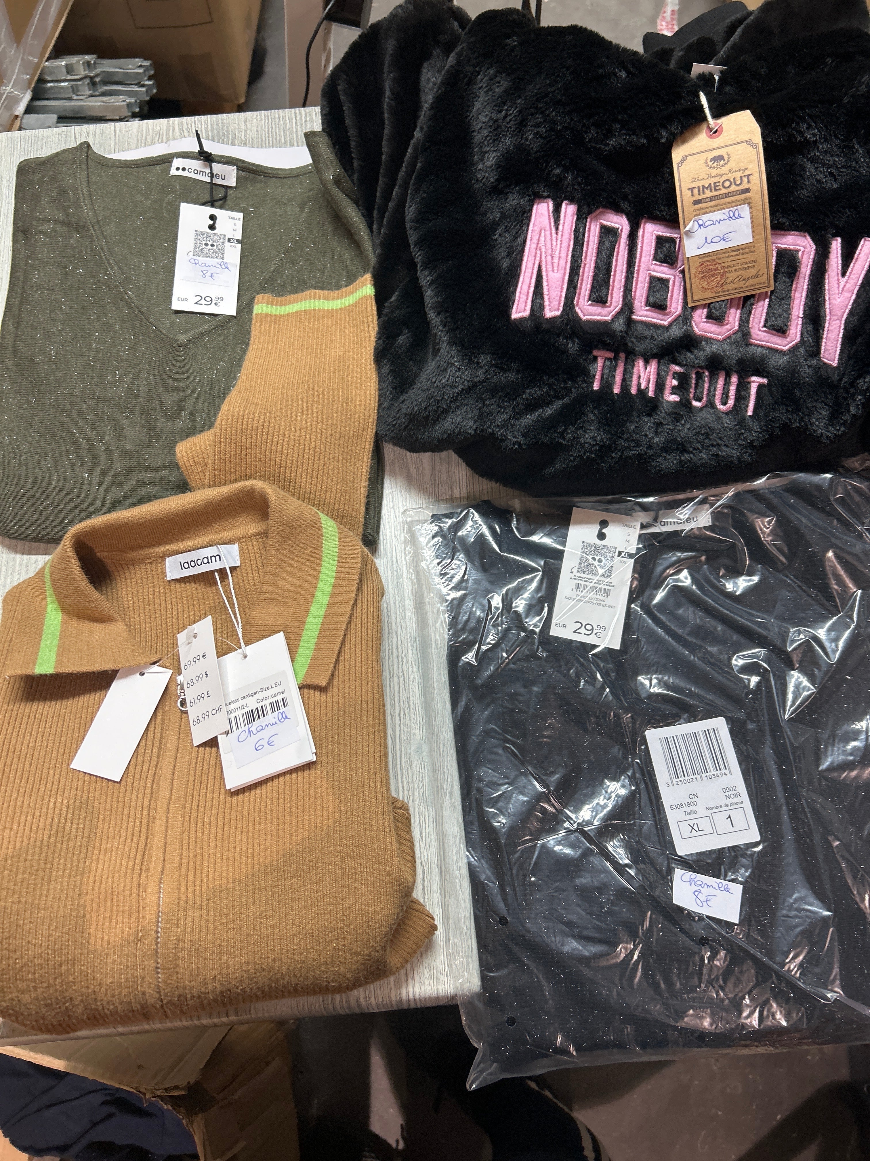 Commande chamille SOLDETOO