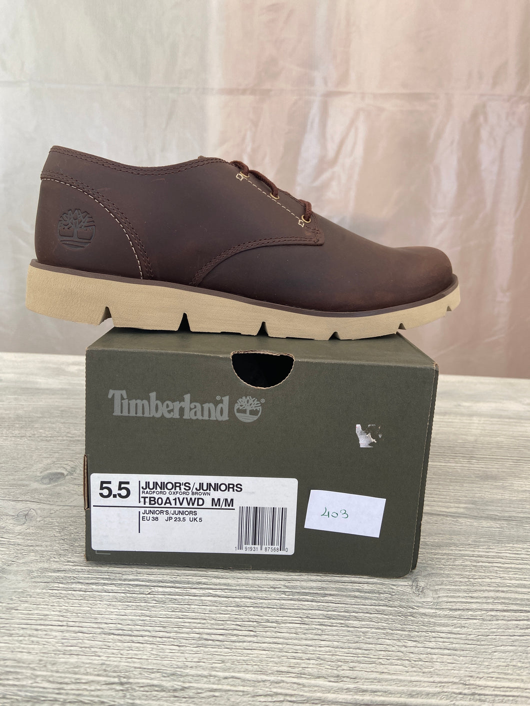 Chaussures Timberland enfants taille 38 ref 403