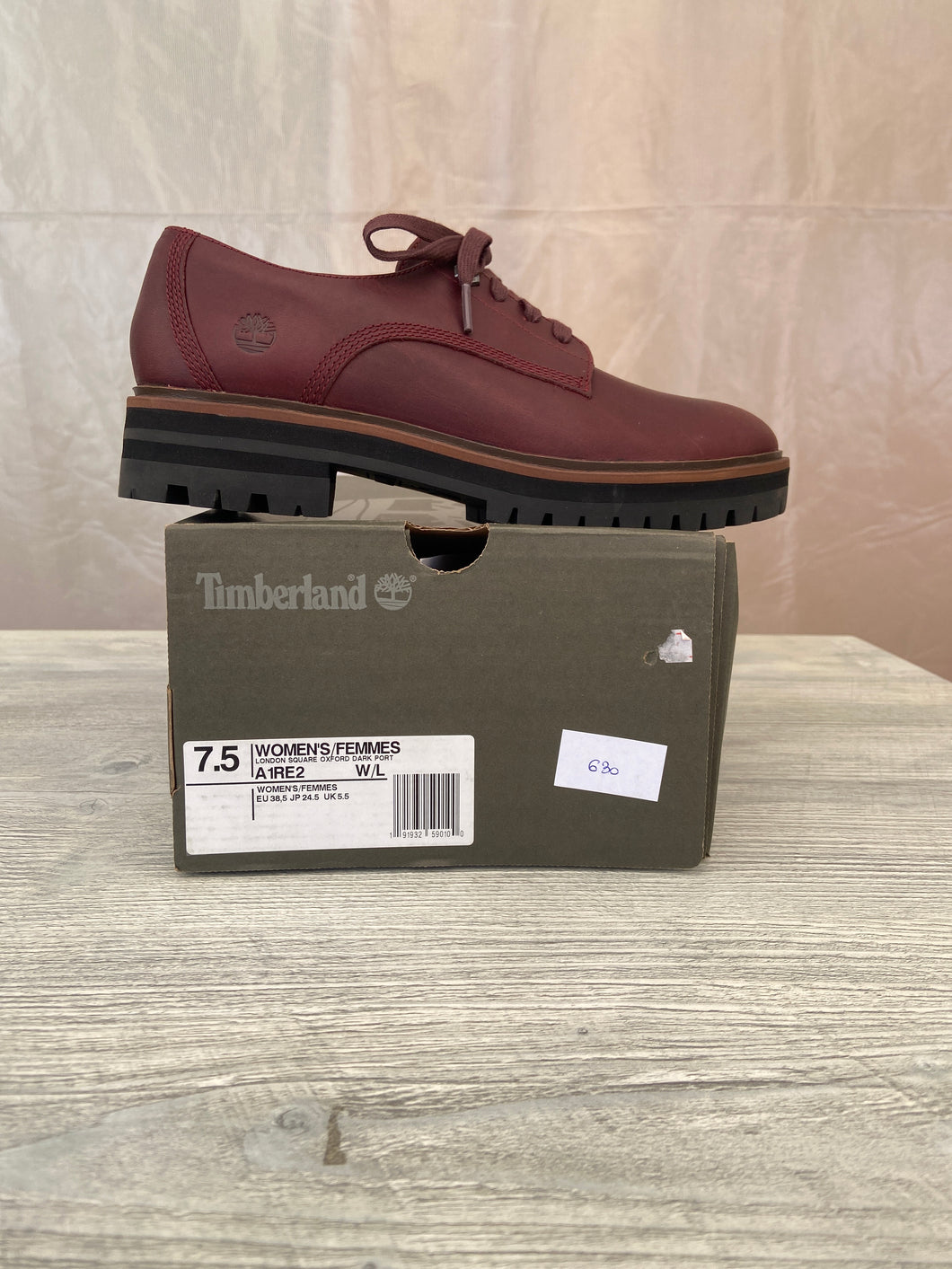 Chaussures Timberland femme taille 38,5 ref 630