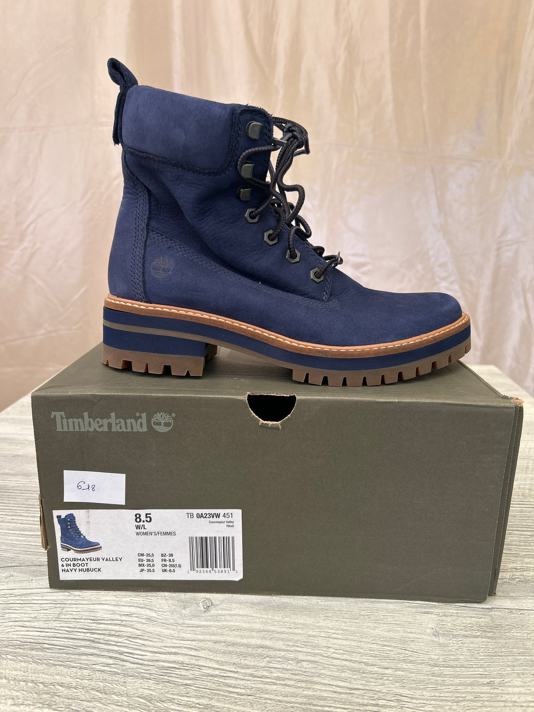 Chaussures Timberland femme taille 39,5 ref 618
