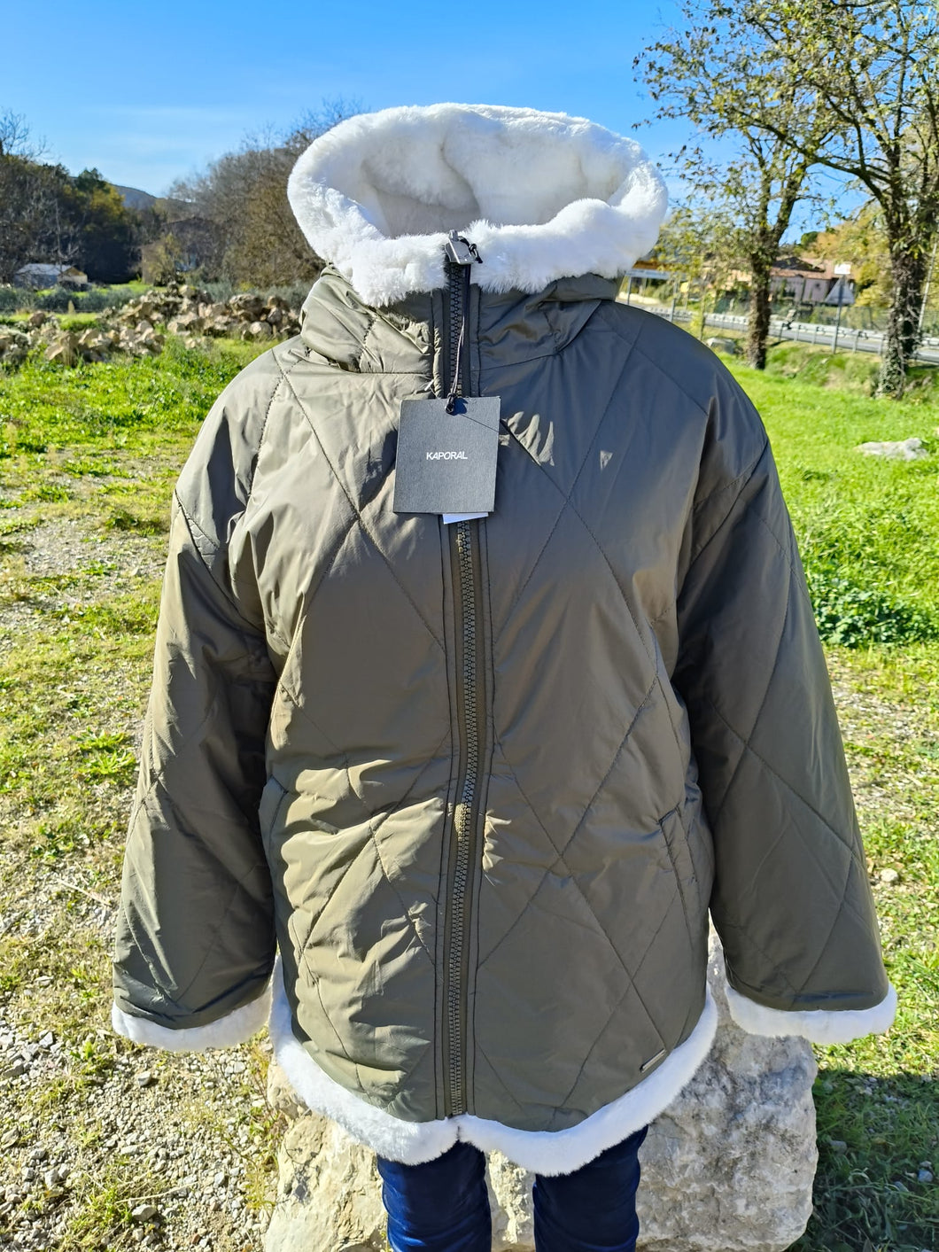 Manteau Réversible Femme Kaporal