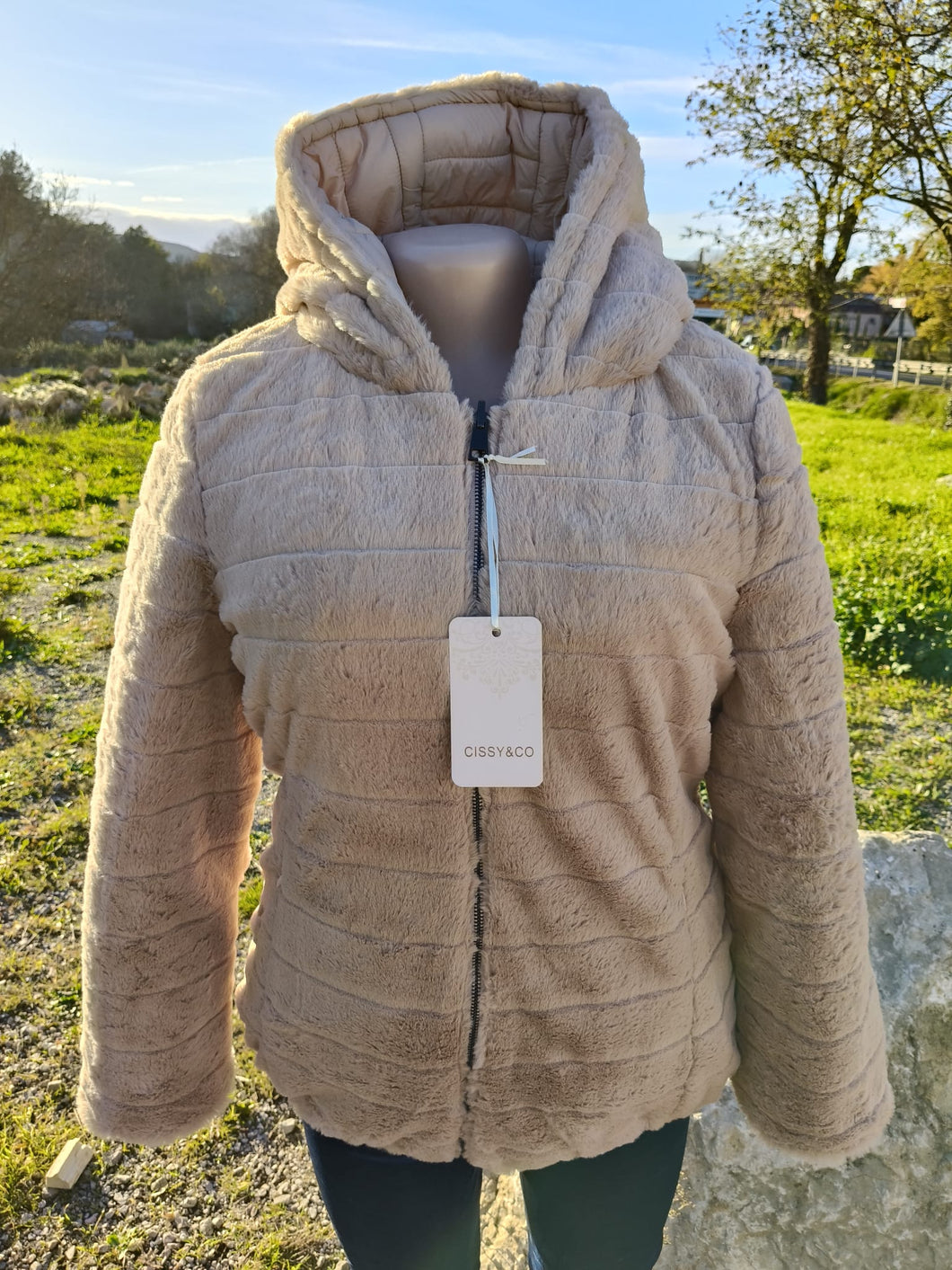 Manteau Réversible Femme Cissy&Co